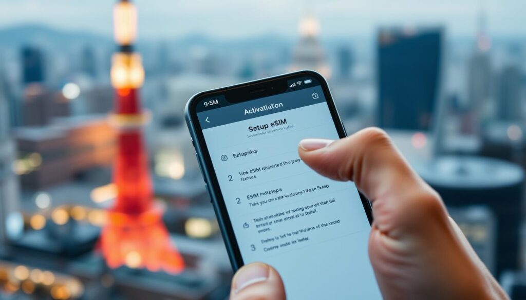 Japan eSIM Activation Process Japan eSIM Activation Process