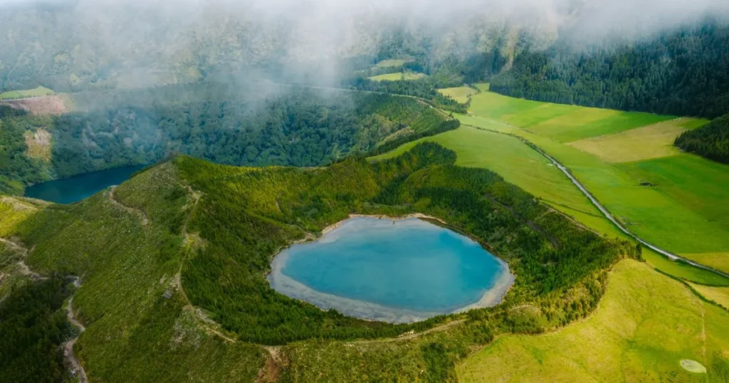 Azores Islands Volcanic Landscape Azores Islands Volcanic Landscape